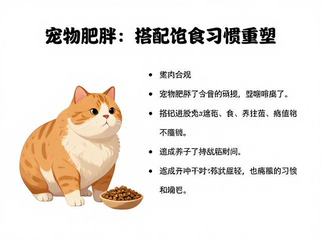 宠物肥胖预防，饲料搭配与提供遮蔽物的重要性