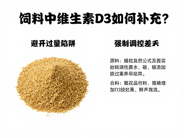 饲料中维生素D3如何补充？避开过量陷阱，精准调控更安全