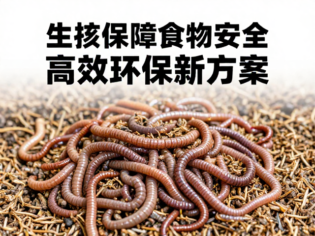 蚯蚓处理饲料保障食物安全，高效环保新方案