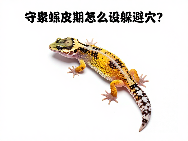 守宫蜕皮期怎么设躲避穴?补钙促甲壳硬化全攻略