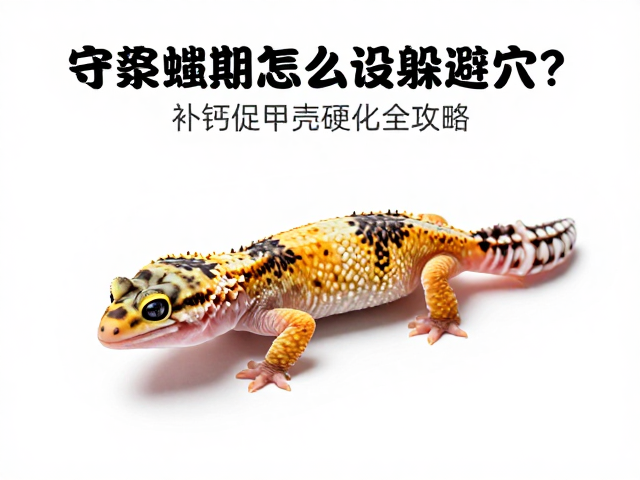 守宫蜕皮期怎么设躲避穴?补钙促甲壳硬化全攻略