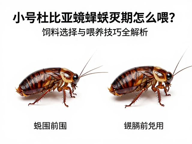 小号杜比亚蟑螂蜕皮期怎么喂？饲料选择与喂养技巧全解析