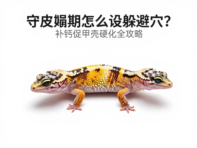 守宫蜕皮期怎么设躲避穴?补钙促甲壳硬化全攻略
