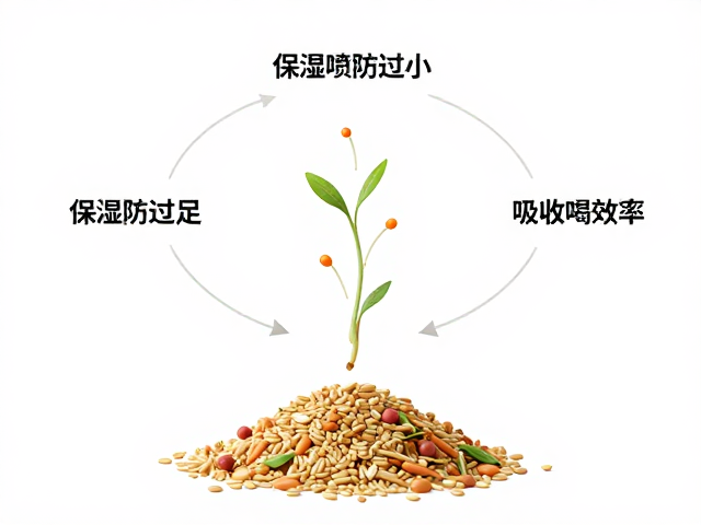 饲料喷雾保湿防过小食物营养不足,提升吸收效率
