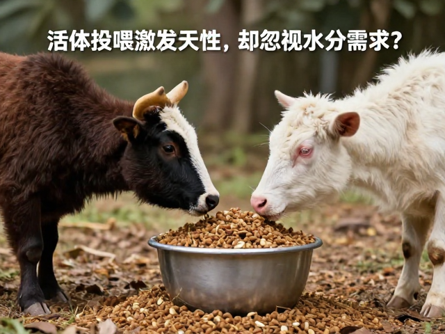 活体投喂激发天性，却忽视水分需求？饲料喂养的隐藏危机