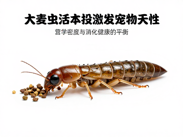 大麦虫活体投喂激发宠物天性，科学搭配饲料更健康