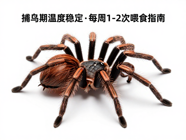 捕鸟蛛蜕皮期温度稳定与幼蛛每周1-2次喂食指南