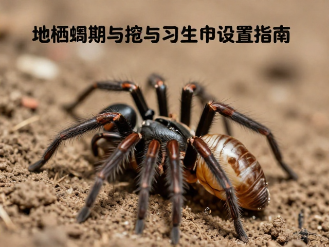 地栖蛛蜕皮周期与挖掘习性,躲避穴科学设置指南