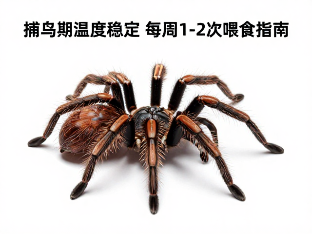 捕鸟蛛蜕皮期温度稳定与幼蛛每周1-2次喂食指南