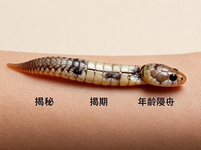 蛇蜕皮周期揭秘，色彩饱和度随年龄提升，旧表皮开裂前兆