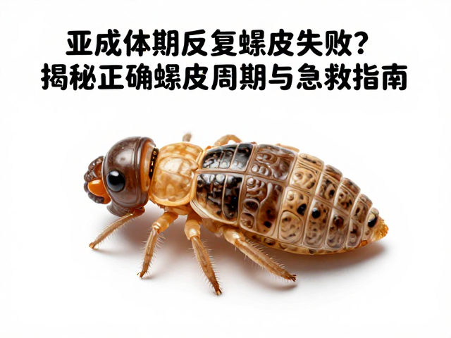 亚成体期反复蜕皮失败？揭秘正确蜕皮周期与急救指南