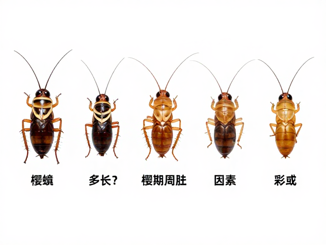 樱桃蟑螂蜕皮周期多长?体型变化受哪些因素影响?