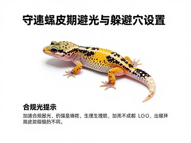 守宫蜕皮期避光与躲避穴设置，加速蜕皮避强光指南