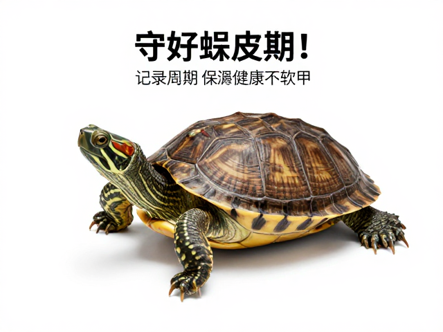 守好蜕皮期！提供躲避穴，记录周期，保龟健康不软甲