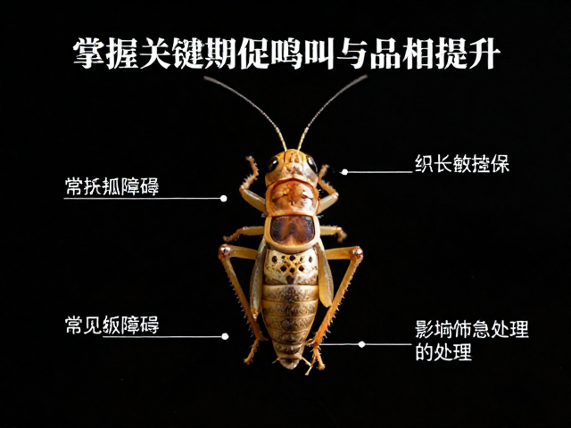 蟋蟀成蛛期蜕皮周期详解，掌握关键期促鸣叫与品相提升