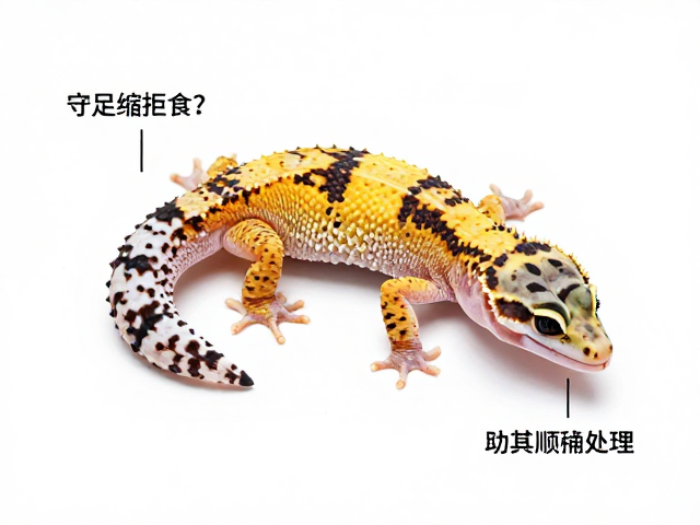 守宫蜕皮期步足缩入拒食?3步正确处理,助其顺利蜕皮