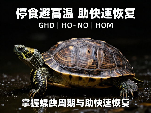 乌龟蜕皮期停食避高温,掌握蜕皮周期助快速恢复