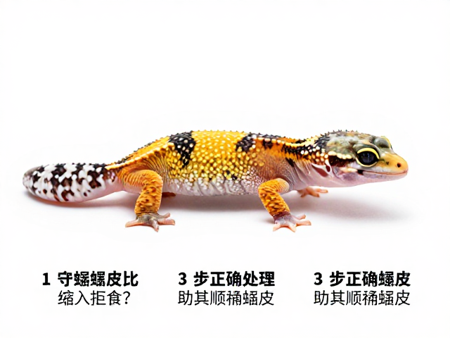 守宫蜕皮期步足缩入拒食?3步正确处理,助其顺利蜕皮