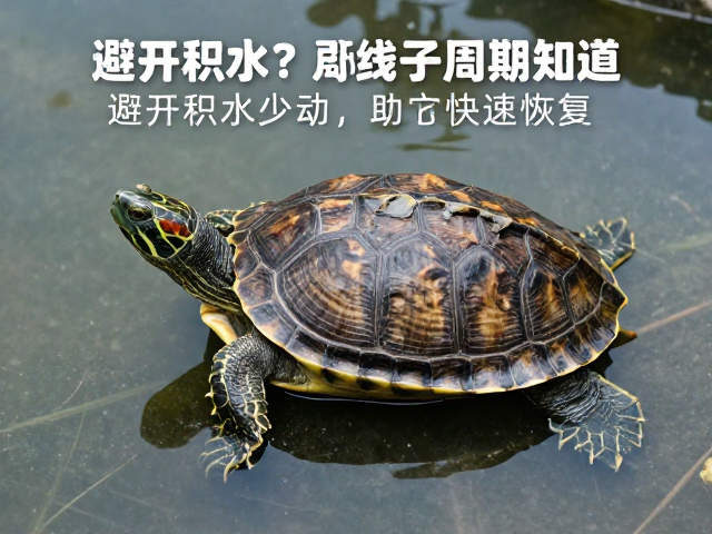 乌龟蜕皮周期长？避开积水少动，助它快速恢复