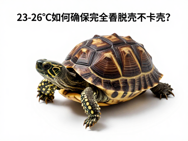 龟壳23-26℃蜕皮周期,如何确保完全脱壳不卡壳?