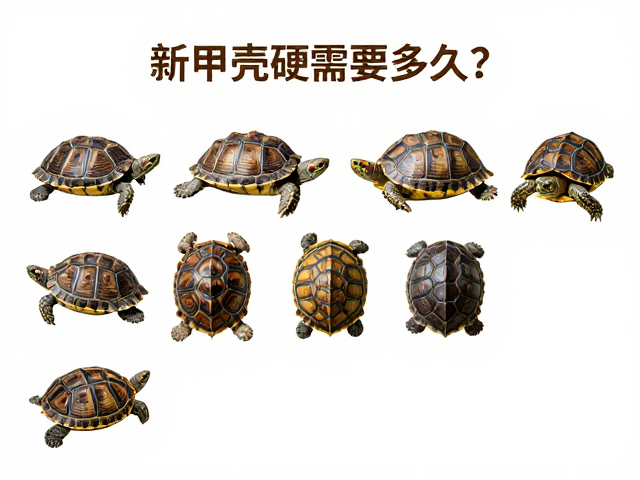 龟蜕皮周期与地域品种差异，新甲壳硬化需要多久？