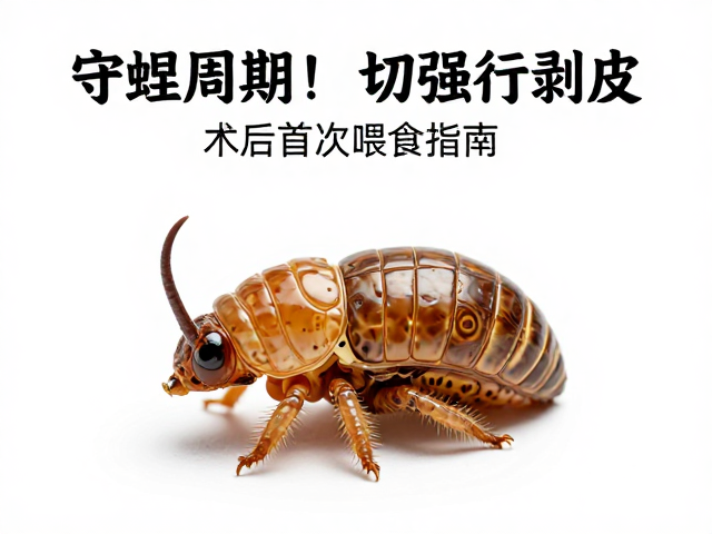 守蜕皮周期！切勿强行剥皮，术后首次喂食指南