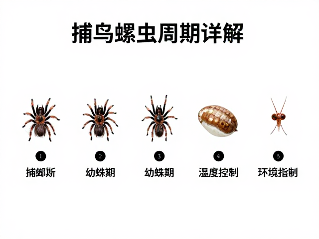 捕鸟蛛蜕皮周期详解，幼蛛期适宜湿度控制指南