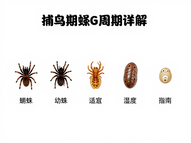 捕鸟蛛蜕皮周期详解，幼蛛期适宜湿度控制指南