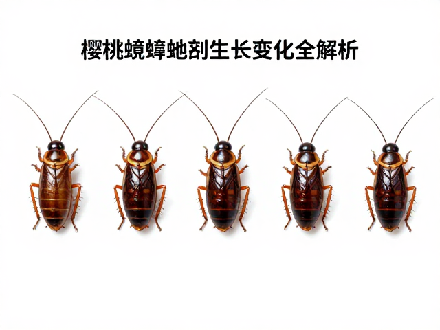 樱桃蟑螂蜕皮周期多长？人工繁育个体生长变化全解析