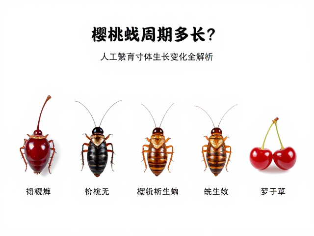 樱桃蟑螂蜕皮周期多长？人工繁育个体生长变化全解析