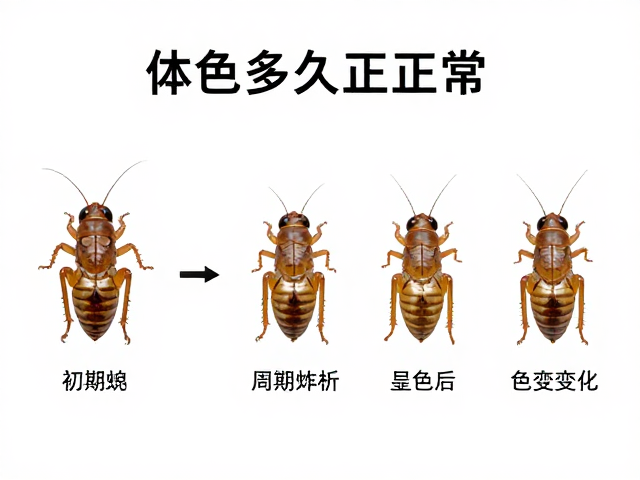 蟋蟀蜕皮后体色多久恢复正常？详细周期解析