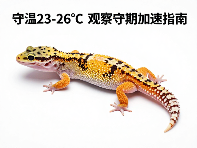 守温23-26℃观察守宫饥饿期，蜕皮周期加速指南