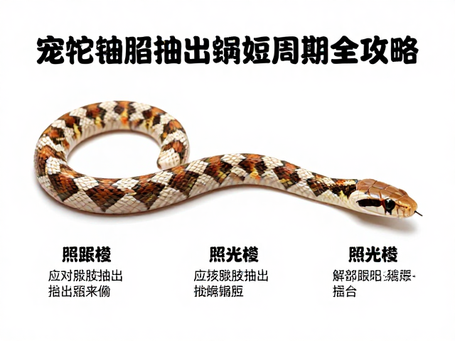 宠物蛇蜕皮期光照管理，应对肢体抽出与缩短蜕皮周期全攻略