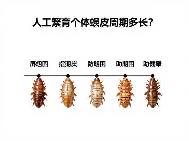 人工繁育个体蜕皮周期多长？记录蜕皮时间助健康