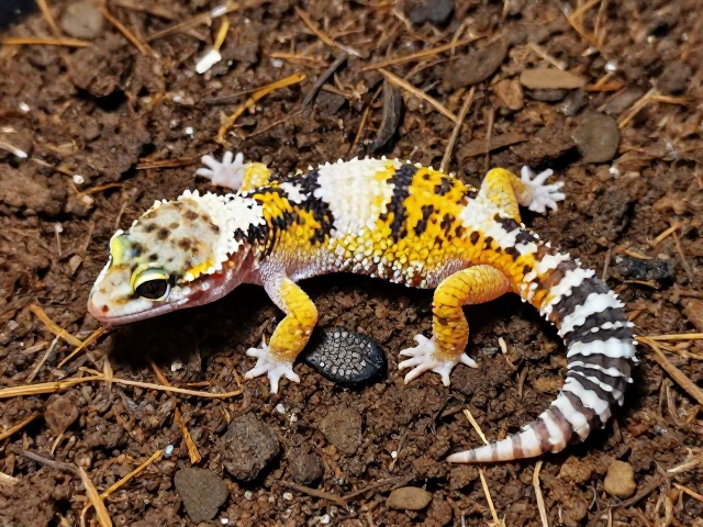 守宫蜕皮期垫材厚5-10cm,如何观察步足螯肢发育防卡蜕?