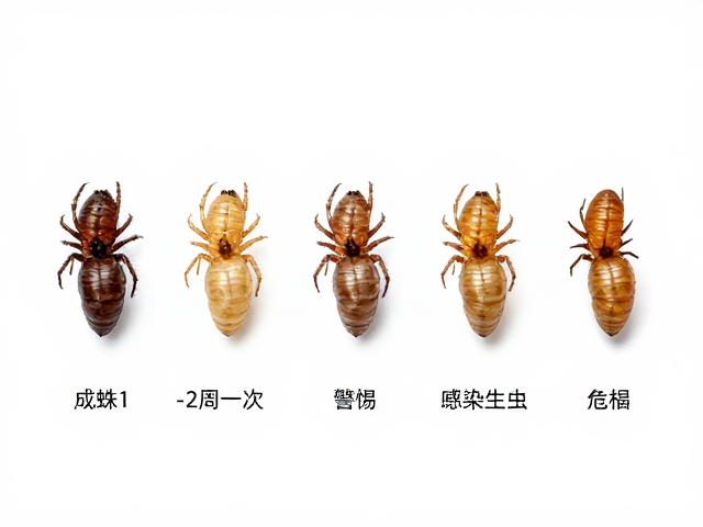 蜘蛛蜕皮周期揭秘,成蛛1-2周一次,警惕寄生虫感染危害