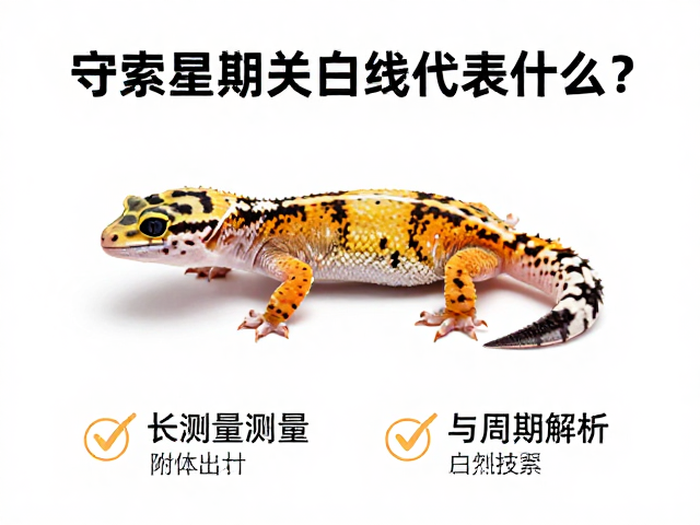 守宫蜕皮期关节白线代表什么？附体长测量技巧与周期解析