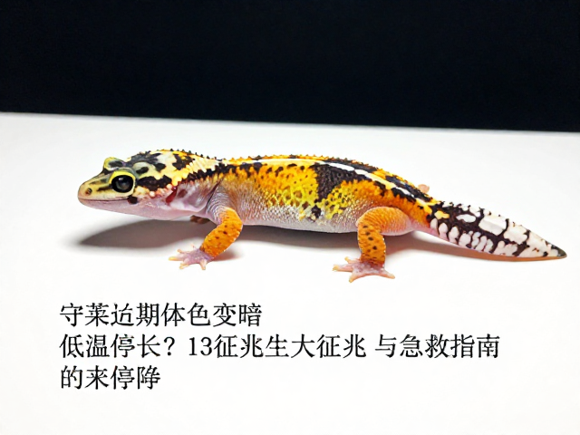 守宫蜕皮期体色变暗、低温停长？3大征兆与急救指南