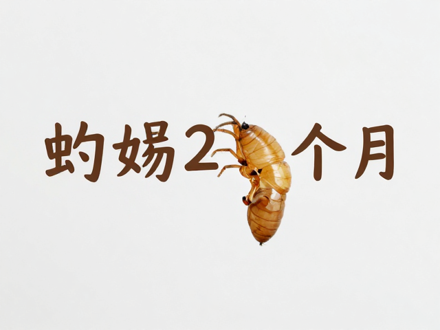 幼蛛期蜕皮周期1-2个月，保持环境湿度稳定助健康发育