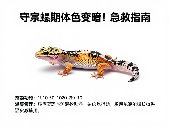 守宫蜕皮期体色变暗、低温停长？3大征兆与急救指南