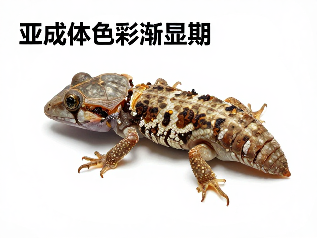 爬宠避坑，亚成体色彩渐显期，粗糙表面助抓附与蜕皮周期详解