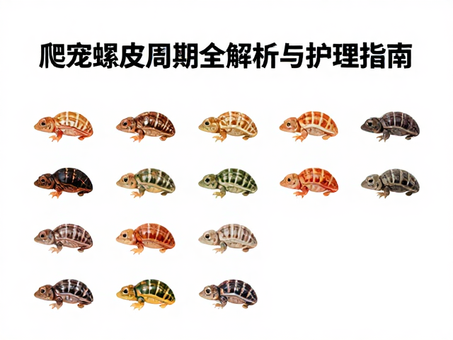 守湿度防蜕皮不全!爬宠蜕皮周期全解析与护理指南