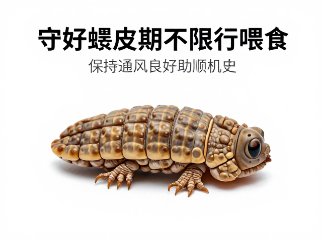 守好蜕皮期不强行喂食，保持通风良好助顺利蜕皮