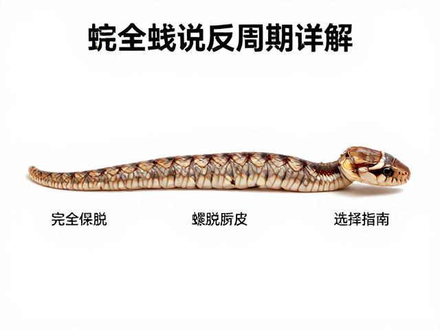 蛇蜕皮周期详解，完全脱离旧皮与基质保湿选择指南