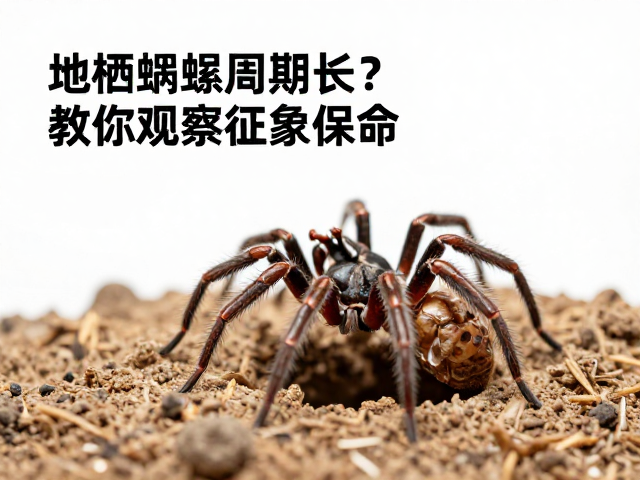 地栖蛛蜕皮周期长？挖洞异常是预兆？教你观察征象保命