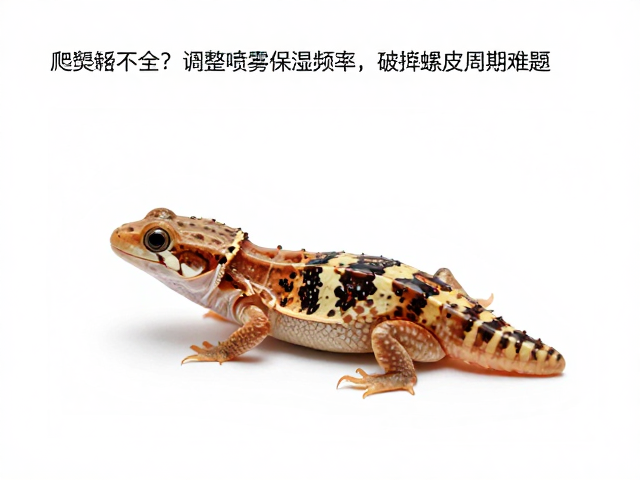 爬宠蜕皮不全?调整喷雾保湿频率,破解蜕皮周期难题