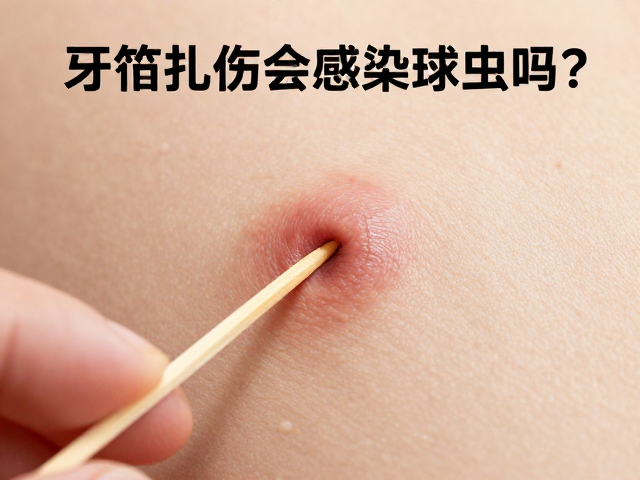 牙签扎伤会感染球虫吗?伤口护理与预防指南