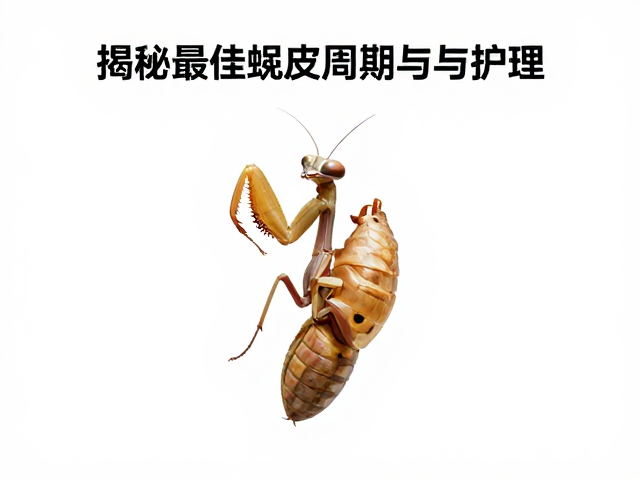 螳螂蜕皮全程,步足缩入至完全脱离旧皮,揭秘最佳蜕皮周期与护理