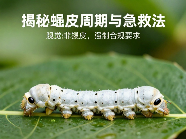 蚕宝宝腹部发黑、卡肢不蜕皮?揭秘蜕皮周期与急救法