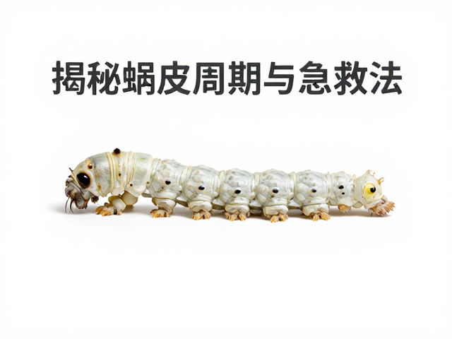 蚕宝宝腹部发黑、卡肢不蜕皮?揭秘蜕皮周期与急救法